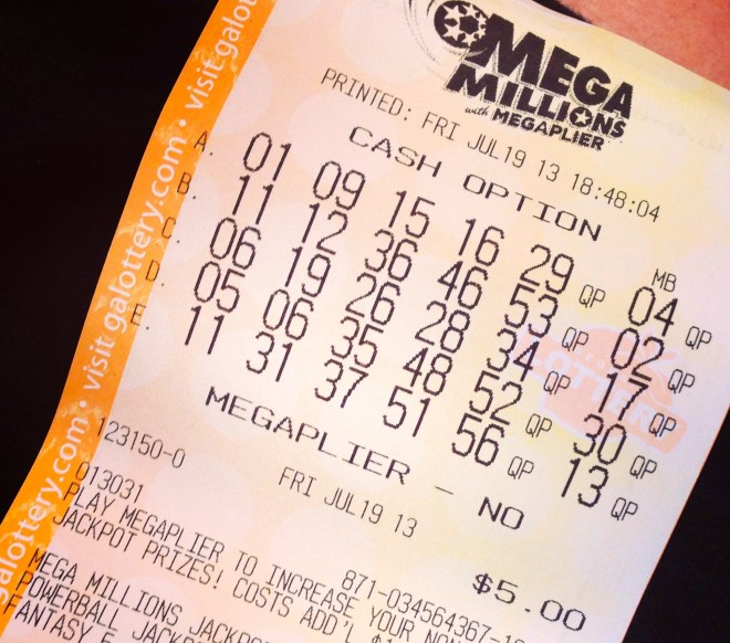 Megamillions Ticket
