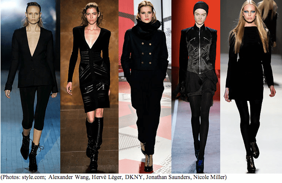 head-to-toe black trend